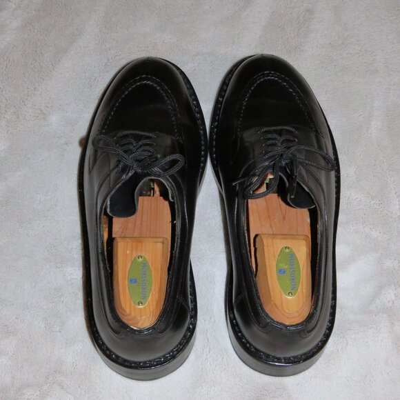 J.M. Weston 677 Hunt Black Calf Leather Derby US 9 D main image 11